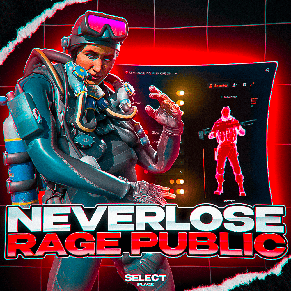 💥 NEVERLOSE HVH RAGE CONFIG by SHINE