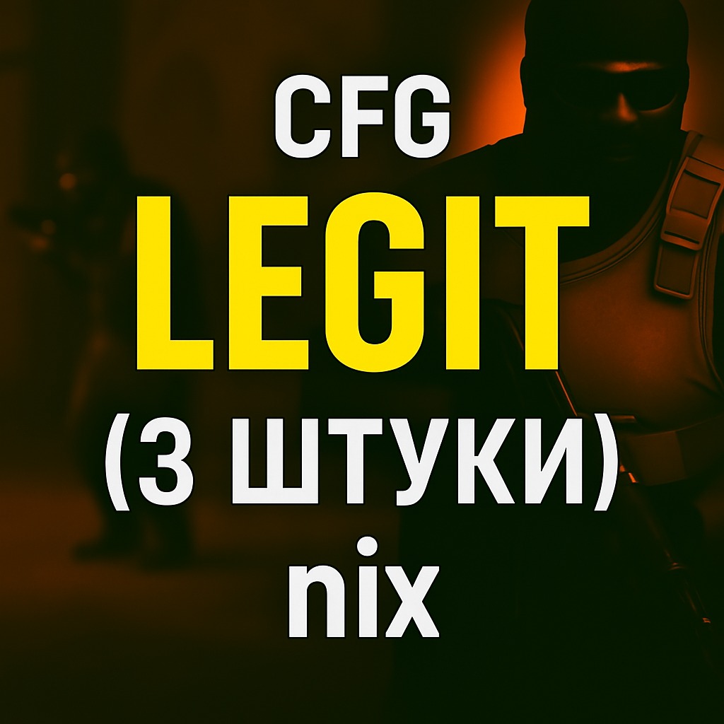 🌈 NIXWARE CS2 CFG — LEGIT (3 шт.) ❤️ Prime-NonPrime
