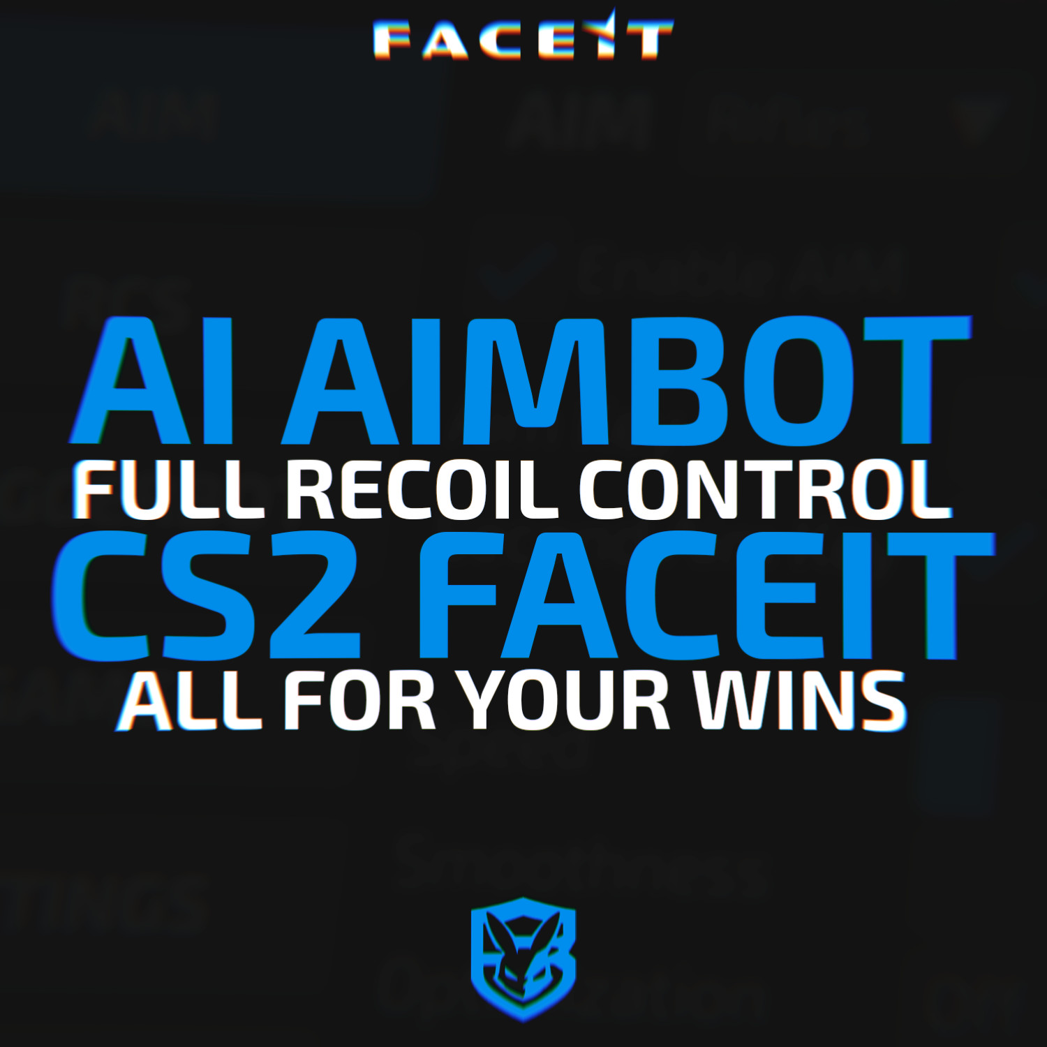 AI AIMBOT + FULL RCS | CS2 FACEIT | ЛЮБАЯ МЫШЬ (180 дней)