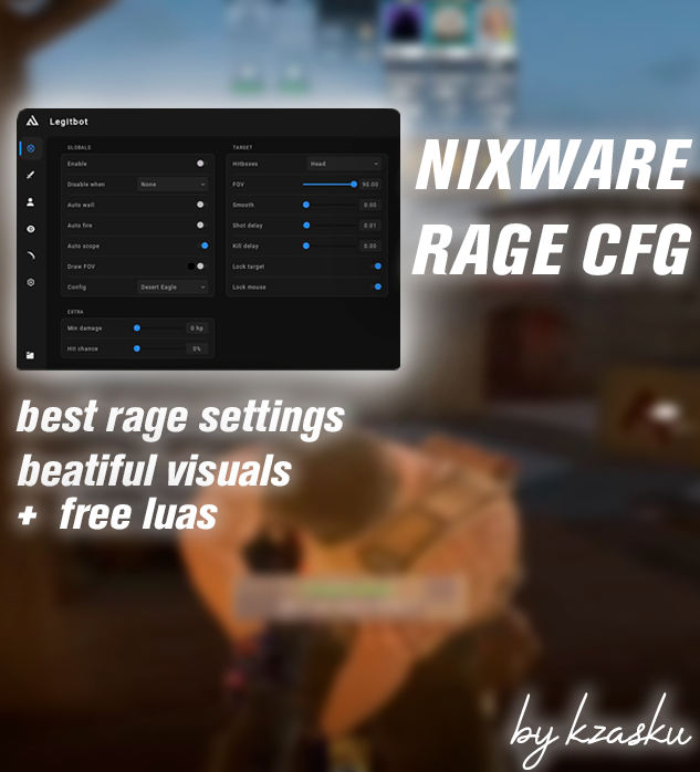 🍓ЛУЧШИЙ  РЕЙДЖ КОНФИГ НА NIXWARE🍓 