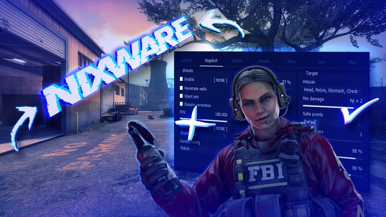 ЛУЧШИЙ RAGE CFG ДЛЯ NIXWARE И LUA