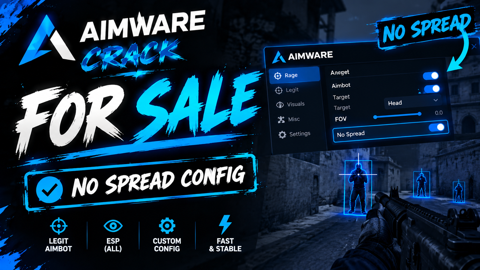 Aimware Crack NO-Spread Config