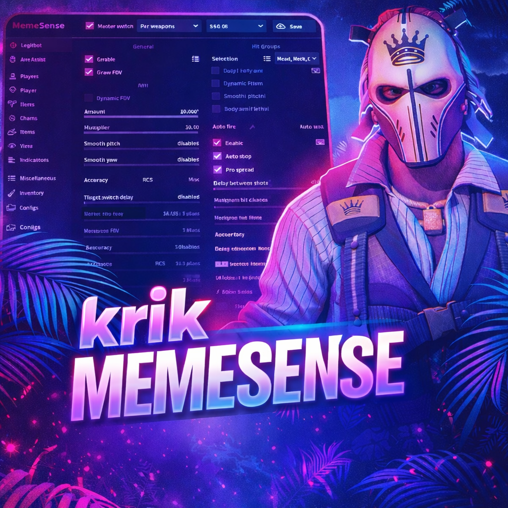 Pack (5) cfg на MEMESENSE, memesense 