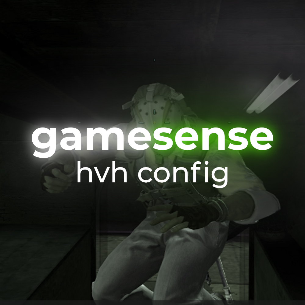 💚 Gamesense CSGO HvH config