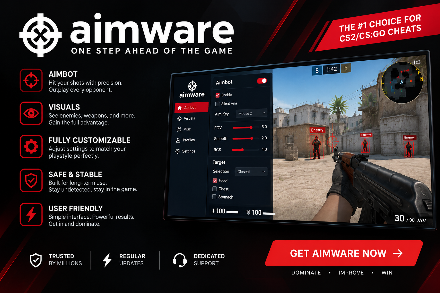 🔥 Aimware-кряк: конфиги и LUA-скрипты 🔥