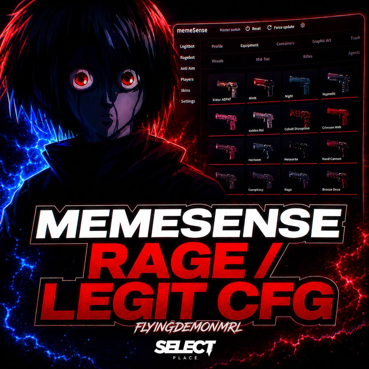 ❤️LEGIT / RAGE CFG MEMESENSE💙