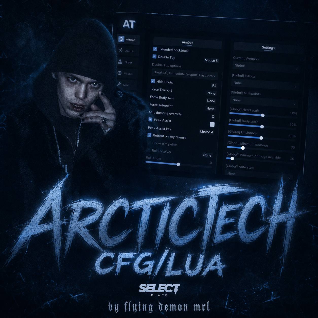 🤍ArcticTech + cfg/lua💙