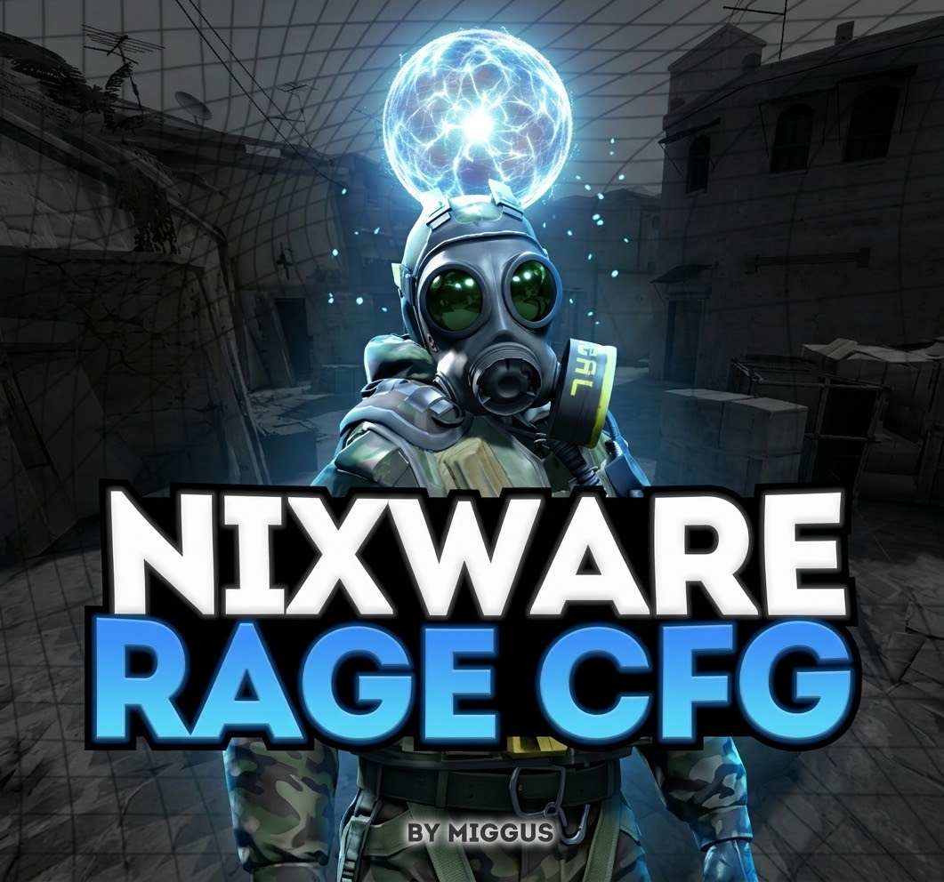 💎🌊Nixware | 🌌RAGE CFG + Lua | 💙СИНИЙ ЦВЕТ💙