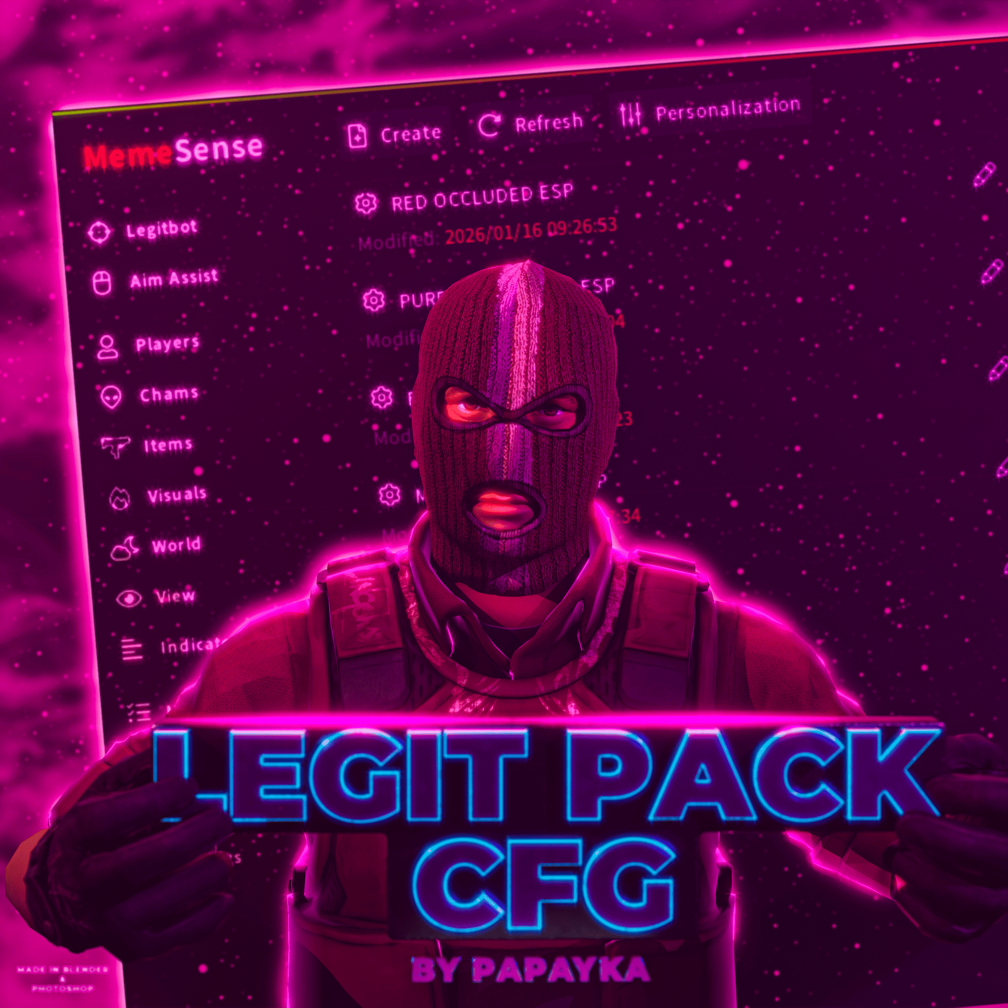 💎 MEMESENSE CS2 CFG - LEGIT PACK🔒VAC SAFE 01.08.26