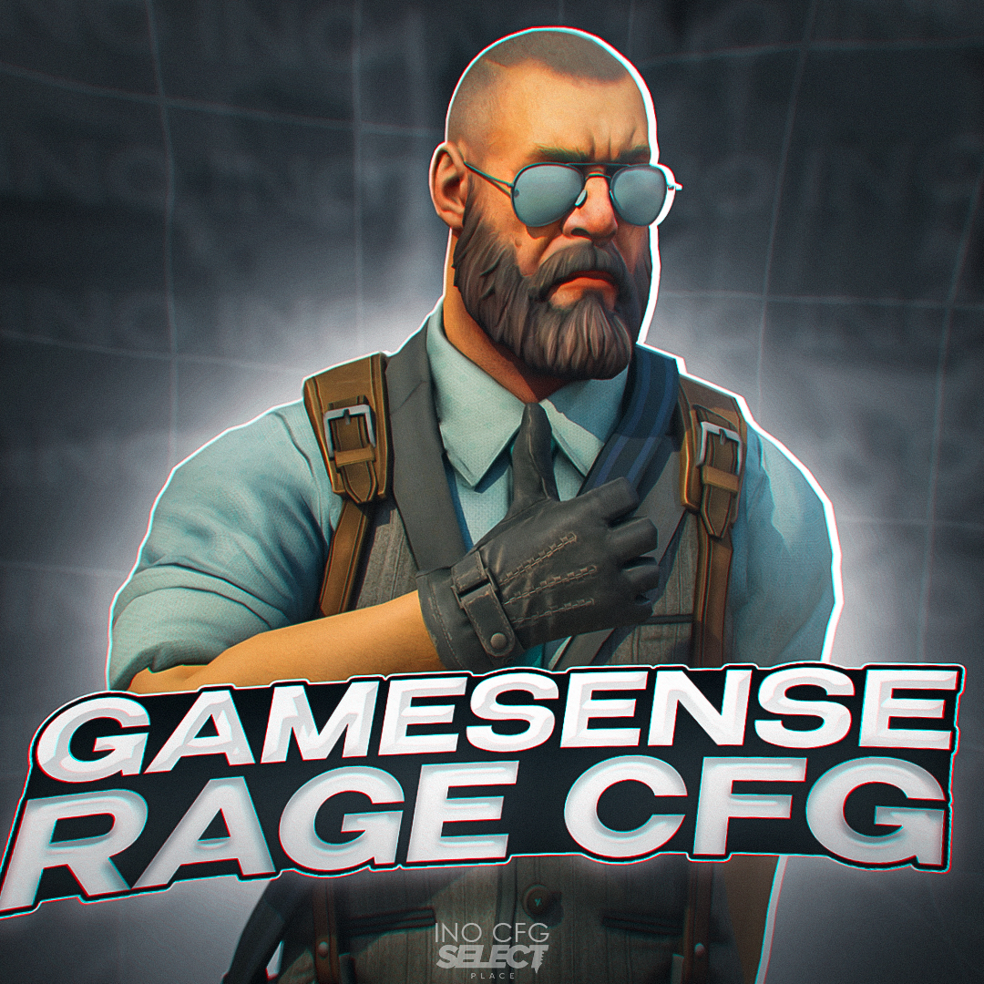 🎮 [GameSense] hvh/rage cfg + Hysteria lua + private resolver // premium cfg CSGO